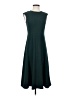 Ann Taylor 100% Polyester Solid Teal Cocktail Dress Size 2 - photo 1