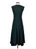 Ann Taylor 100% Polyester Solid Teal Cocktail Dress Size 2 - photo 2