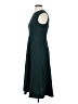 Ann Taylor 100% Polyester Solid Teal Cocktail Dress Size 2 - photo 5