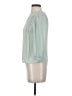 Ezra 100% Polyester Green 3/4 Sleeve Blouse Size S - photo 5