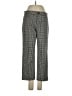 Banana Republic Houndstooth Gray Casual Pants Size 4 - photo 1