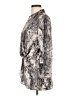 Vince Camuto 100% Polyester Silver Long Sleeve Blouse Size L - photo 5