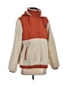 Gerry 100% Polyester Color Block Orange Fleece Size S - photo 1