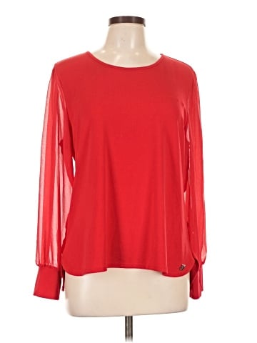 Calvin Klein Long Sleeve Blouse (view 1)