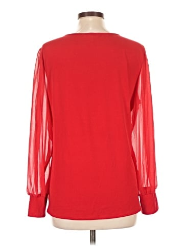Calvin Klein Long Sleeve Blouse (view 2)