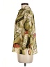 Alfred Dunner Print Green 3/4 Sleeve Blouse Size 6 (petite) - photo 5