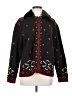 Mac & Jac 100% Acrylic Argyle Burgundy Jacket Size M - photo 1