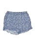H&M Floral Blue Shorts Size 10 - photo 1