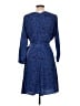 Lands' End Paisley Blue Casual Dress Size 12 - photo 2