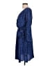Lands' End Paisley Blue Casual Dress Size 12 - photo 5
