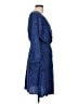 Lands' End Paisley Blue Casual Dress Size 12 - photo 4