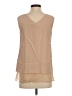 Antonio Melani Tan Sleeveless Blouse Size S - photo 2