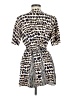 Zara Animal Print Blue Casual Dress Size M - photo 2
