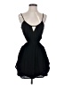 TOBI 100% Rayon Solid Black Cocktail Dress Size XS - photo 1