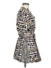 Zara Animal Print Blue Casual Dress Size M - photo 4