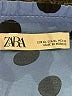 Zara Blue Short Sleeve Blouse Size XL - photo 7
