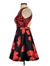 Glamour 100% Polyester Hearts Red Cocktail Dress Size 2 - photo 5