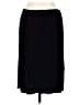 BCBGMAXAZRIA Solid Black Casual Skirt Size L - photo 2