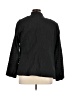Studio by Liz Claiborne Stripes Black Blazer Size 1X - photo 2