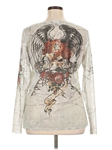 Rock & Republic 3/4 Sleeve T-Shirt (view 2)