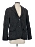 Club Monaco Chevron-herringbone Gray Wool Blazer Size 2 - photo 1