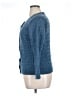 Appleseeds 100% Wool Blue Wool Cardigan Size XL (petite) - photo 5