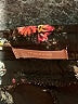 Maurices 100% Polyester Floral Black Shorts Size L - photo 3