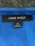 Nine West Chevron-herringbone Blue Cocktail Dress Size 14 - photo 7
