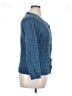 Appleseeds 100% Wool Blue Wool Cardigan Size XL (petite) - photo 4
