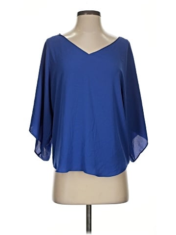 White House Black Market 3/4 Sleeve Blouse (view 1)