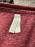Vanity Burgundy 3/4 Sleeve Top Size M - photo 7