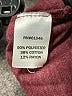 Vanity Burgundy 3/4 Sleeve Top Size M - photo 8