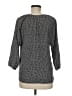 Joie 100% Silk Gray 3/4 Sleeve Silk Top Size M - photo 2
