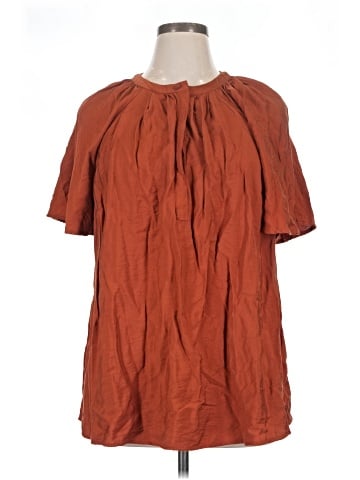Ava & Viv Short Sleeve Blouse (view 1)