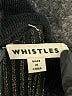 Whistles Color Block Black Turtleneck Sweater Size 6 - photo 7