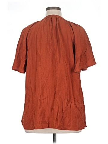 Ava & Viv Short Sleeve Blouse (view 2)