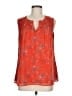 Daniel Rainn 100% Polyester Orange Sleeveless Blouse Size M - photo 1