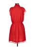 BCBGeneration Solid Red Casual Dress Size M - photo 2