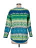J.Jill Print Green Pullover Sweater Size Med Petite - photo 2