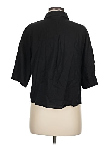 H&M 3/4 Sleeve Button-Down Shirt (view 2)