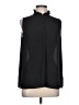 Ellen Tracy 100% Polyester Black Sleeveless Blouse Size L - photo 1