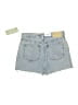 H&M Blue Denim Shorts Size 20 - photo 2