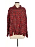 Vineyard Vines 100% Rayon Plaid Red Long Sleeve Button-Down Shirt Size 8 - photo 1