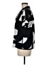 Alfani 100% Polyester Color Block Black Short Sleeve Blouse Size M - photo 5