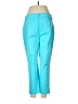 Chico's Solid Blue Casual Pants Size Med (1) - photo 2