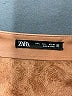 Zara 100% Polyurethane Brown Casual Dress Size L - photo 7