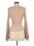 Ulla Johnson Tan Long Sleeve Top Size M - photo 2