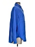 La Miel 100% Polyester Color Block Blue Long Sleeve Blouse Size S - photo 4