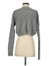 Aeropostale 100% Acrylic Checkered-gingham Gray Pullover Sweater Size S - photo 2