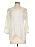 Rewind Ivory 3/4 Sleeve Blouse Size S - photo 1